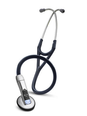 Littmann Model 3200 Electronic Stethoscope in Navy Blue